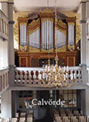 Die historische Orgel in der Ev.-luth. Kirche St. Georg zu Calvörde.
